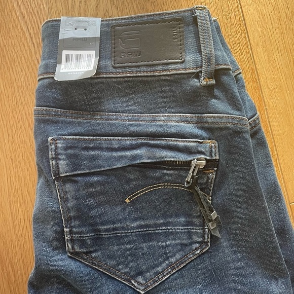 SALE ⬇️ NWT G-STAR MIDGE CODY MID SKINNY JEANS- 26 - Picture 10 of 14